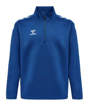 Hummel hmlCORE XK HalfZip Sweatshirt Kids F7045 - blau