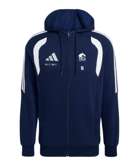adidas Tiro 26 League Kapuzenjacke Dunkelblau