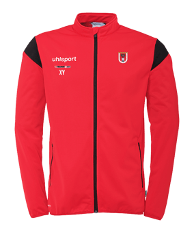 uhlsport Squad 27 Classic Jacke Kids Rot Schwarz F62