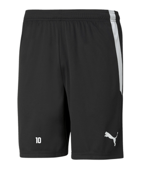 PUMA teamLIGA Short Schwarz Weiss F03