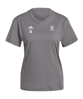 adidas Entrada 22 T-Shirt Damen Grau