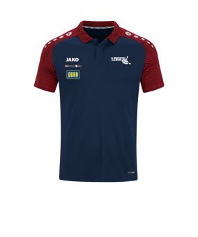 JAKO Performance Poloshirt Blau Rot F909