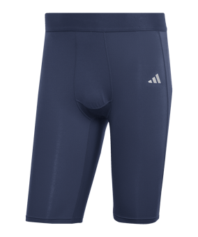 adidas Techfit Aeroready Tight Short Blau - blau