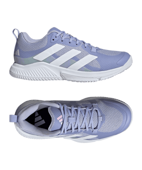 adidas Court Team 2.0 Damen Lila - lila