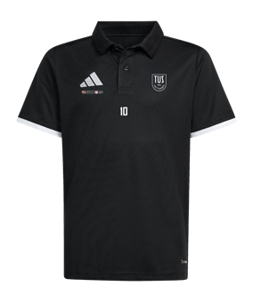 adidas Entrada 26 Polo Kids Schwarz