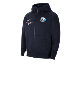 Nike Park 20 Fleece Kapuzenjacke Kids Blau F451