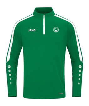JAKO Power Sweatshirt Kids Grün Weiss F200