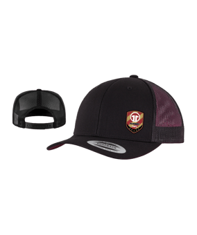 11ts Academy Trucker Cap Schwarz - schwarz
