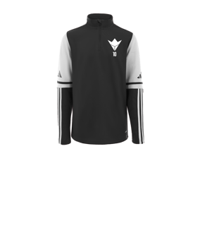 adidas Squadra 25 HalfZip Sweatshirt Enfants Noir 