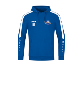 JAKO Power Hoody Kids Blau Weiss F400
