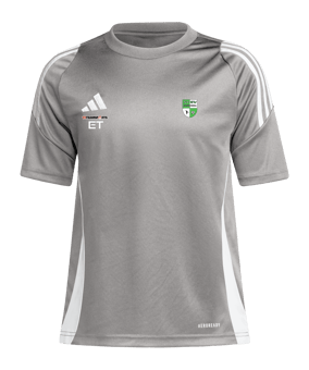 adidas Tiro 24 Trikot Kids Grau Weiss
