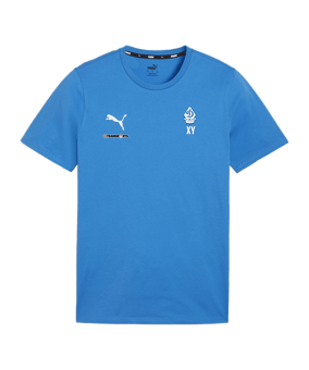 PUMA teamGOAL Casuals T-Shirt Blau F02