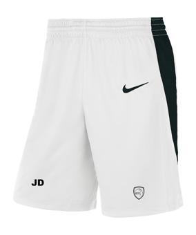 Nike Team Basketball Stock Short Weiss F100