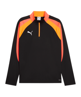 PUMA IndividualLIGA 1/4 Zip Sweatshirt Schwarz F07 - schwarz