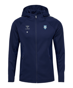 Hummel Veste à capuche Bleu C7026