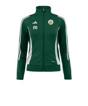 adidas Tiro 24 Trainingsjacke Damen Grün Weiss