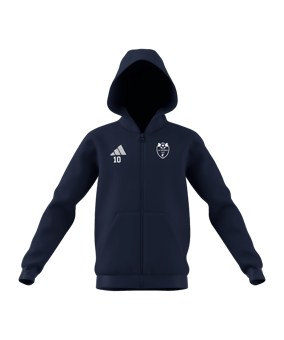 adidas Entrada 26 Veste à capuche Enfants Bleu 