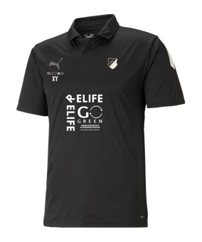 PUMA teamLIGA Sideline Polo Schwarz F03