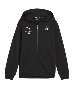 PUMA teamGOAL Casuals Kapuzenjacke Kids F03