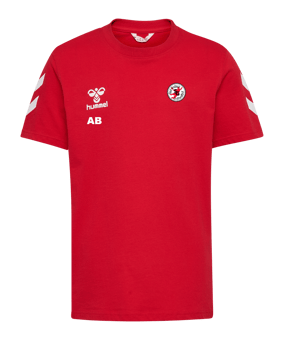 Hummel Go 2.0 Chevron T-Shirt Kids Rot F3062