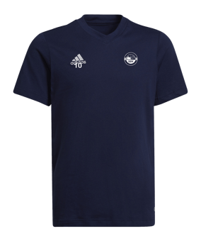 adidas Entrada 22 T-Shirt Kids Blau