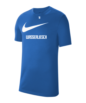 Nike Park 20 T-Shirt Swoosh Blau Weiss F463