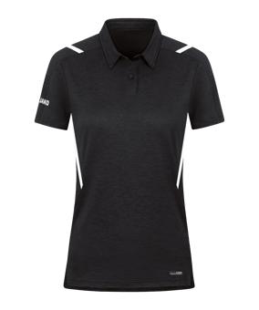 JAKO Challenge Polo Damen Schwarz F501 - schwarz