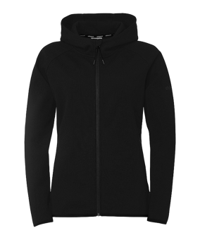 uhlsport ID Kapuzenjacke Damen Schwarz F01 - schwarz