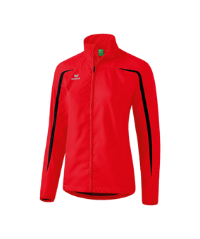 Erima Laufjacke Damen Rot Schwarz - rot