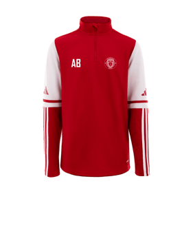 adidas Squadra 25 HalfZip Sweatshirt Rot