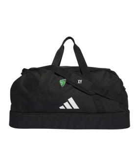 adidas Tiro League Duffel Bag Gr. L Schwarz Weiss