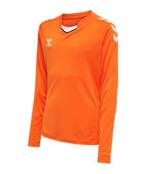 Hummel hmlCORE XK Trikot langarm Kids Orange F5190 - orange
