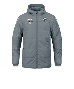JAKO Team Coach Kapuzenjacke Grau F840
