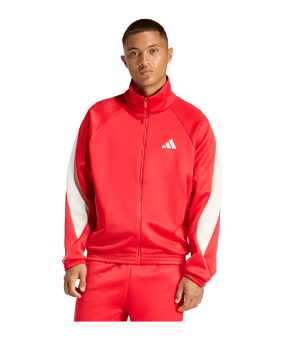 adidas Stadium Track Top Jacke Rot - rot