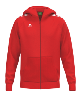 Erima CMPT Wings Giacca con cappuccio Rosso C2072622 - rosso