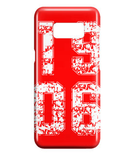 TSV Schopfloch Samsung Case 1906 Block Rot - rot