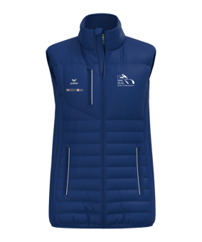 Erima CMPT Puffer Weste Damen Blau