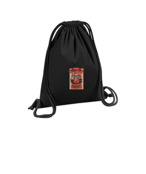 Merch Organic Premium Cotton Gymsack Black