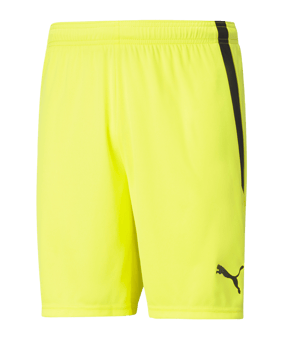 PUMA teamLIGA Short Kids Gelb Schwarz F42 - gelb