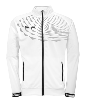 Kempa Wave 26 Poly Trainingsjacke Weiß F02
