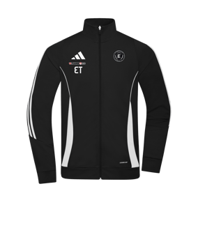 adidas Tiro 24 Trainingsjacke Schwarz Weiss