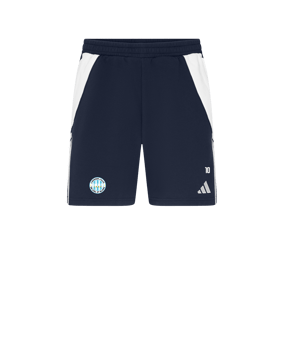 Short enfant adidas Tiro 24 bleu foncé blanc 