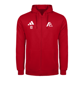 adidas Entrada 26 Kapuzenjacke Rot