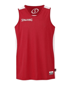 Spalding Essential Reversible T-Shirt Kids Rot F08 - rot
