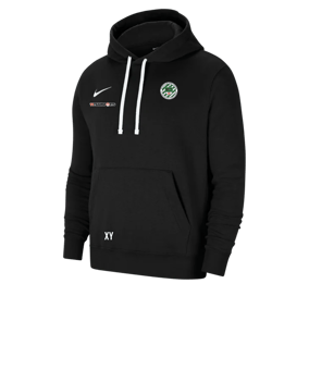 Nike Park 20 Fleece Hoody Schwarz Weiss F010