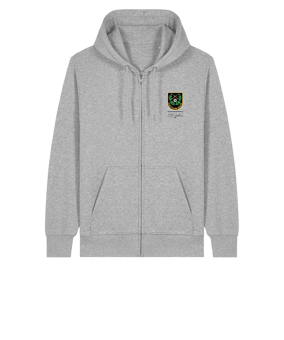 11tsmerch Merch Connector 2.0 Zip Sweatjacke Heaher Grau | #jubi1