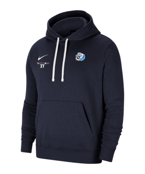 Nike Park 20 Fleece Hoody Blau Weiss F451