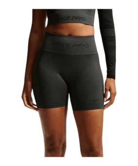 Nike Seamless High Rise 5" Short Damen Grau F070 - grau