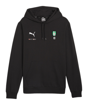 PUMA teamGOAL Casuals Hoody Schwarz F03