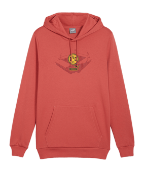 PUMA BVB Dortmund Ftbl ICONS Hoody Rot F04 PUMA BVB Dortmund Ftbl ICONS Hoody Rot F04 - rot